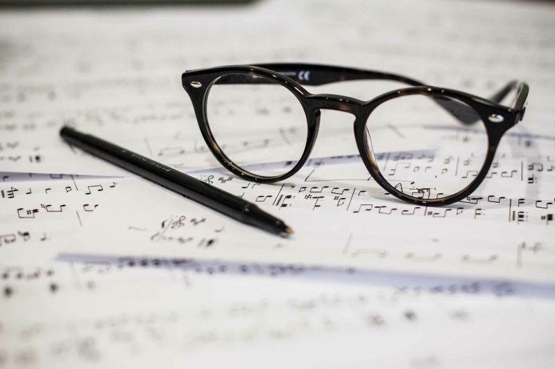 Hobbybrille, Musikbrille im Brillenstudio Hahn